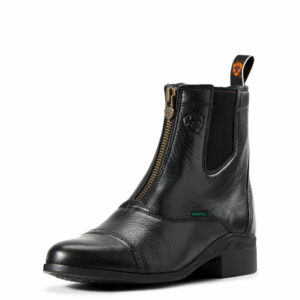 LADIES' HERITAGE BREEZE ZIP PADDOCK BOOT IN BLACK BY ARIAT