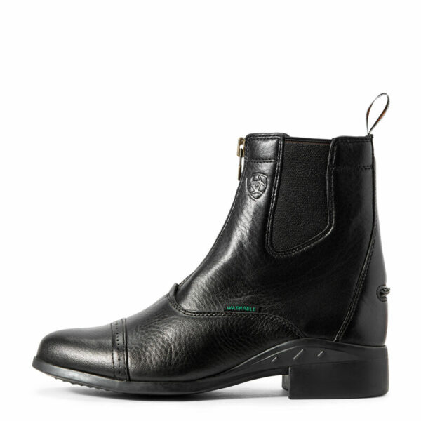 LADIES' HERITAGE BREEZE ZIP PADDOCK BOOT IN BLACK BY ARIAT - Image 4