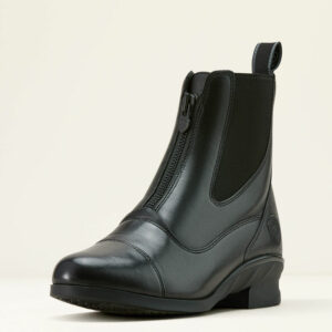 LADIES' HERITAGE ZIP PADDOCK BOOT IN BLACK BY ARIAT