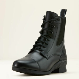 LADIES' HERITAGE LACE PADDOCK BOOT IN BLACK BY ARIAT
