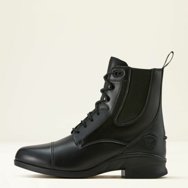 LADIES' HERITAGE LACE PADDOCK BOOT IN BLACK BY ARIAT - Image 4